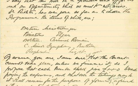 Photocopy of Thomas Busby's Speech