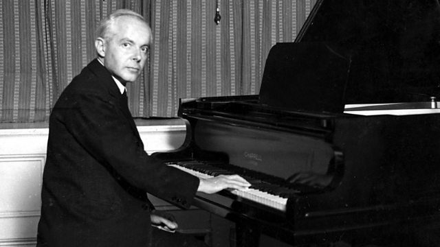 Bartok sat at the piano