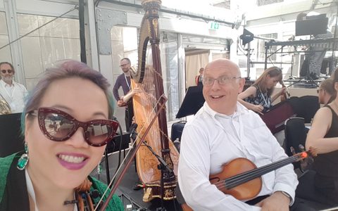 Maxine Kwok and Nigel Broadbent