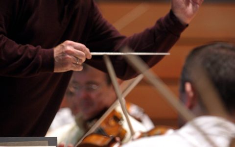Bernard Haitink rehearsing with the LSO in LSO St Luke's
