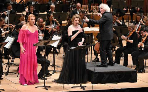 Performing Janacek's opera Katya Kabanova on the Barbican stage