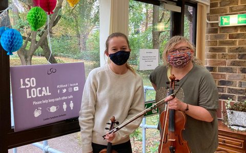 Alix Lagasse and Bindi McFarlane at The Paddock Retirement Apartments, Muswell Hill
