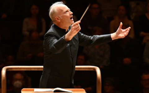 Gianandrea Noseda conducting on the Barbican stage