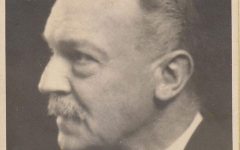 Black and white photograph of Thomas Busby